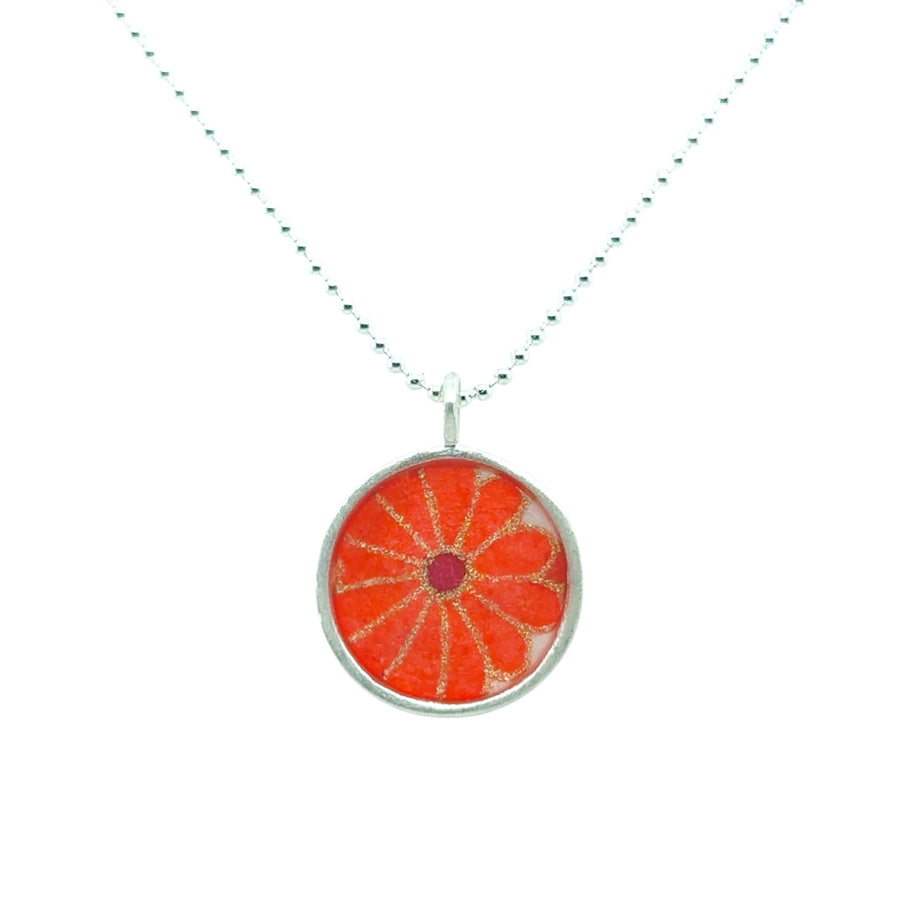 Necklace - Medium Flat Circle