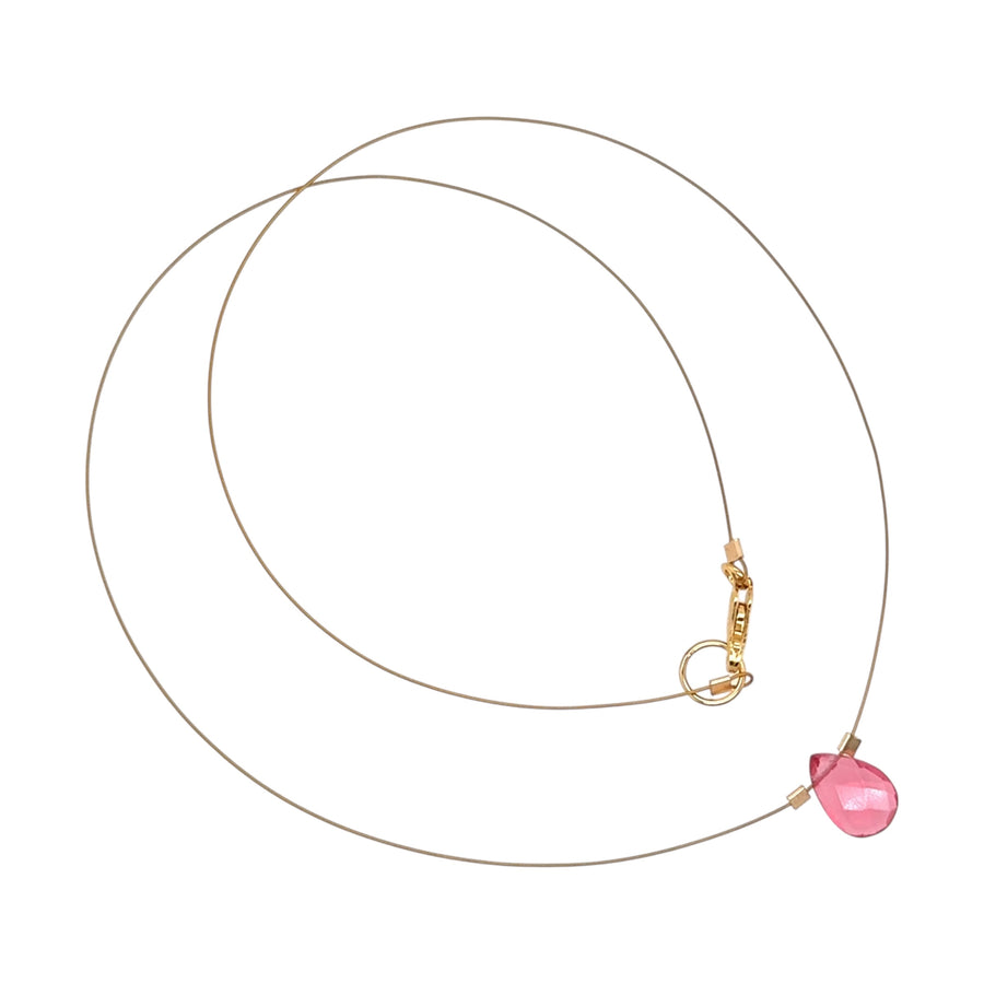 Pink Tourmaline Necklace
