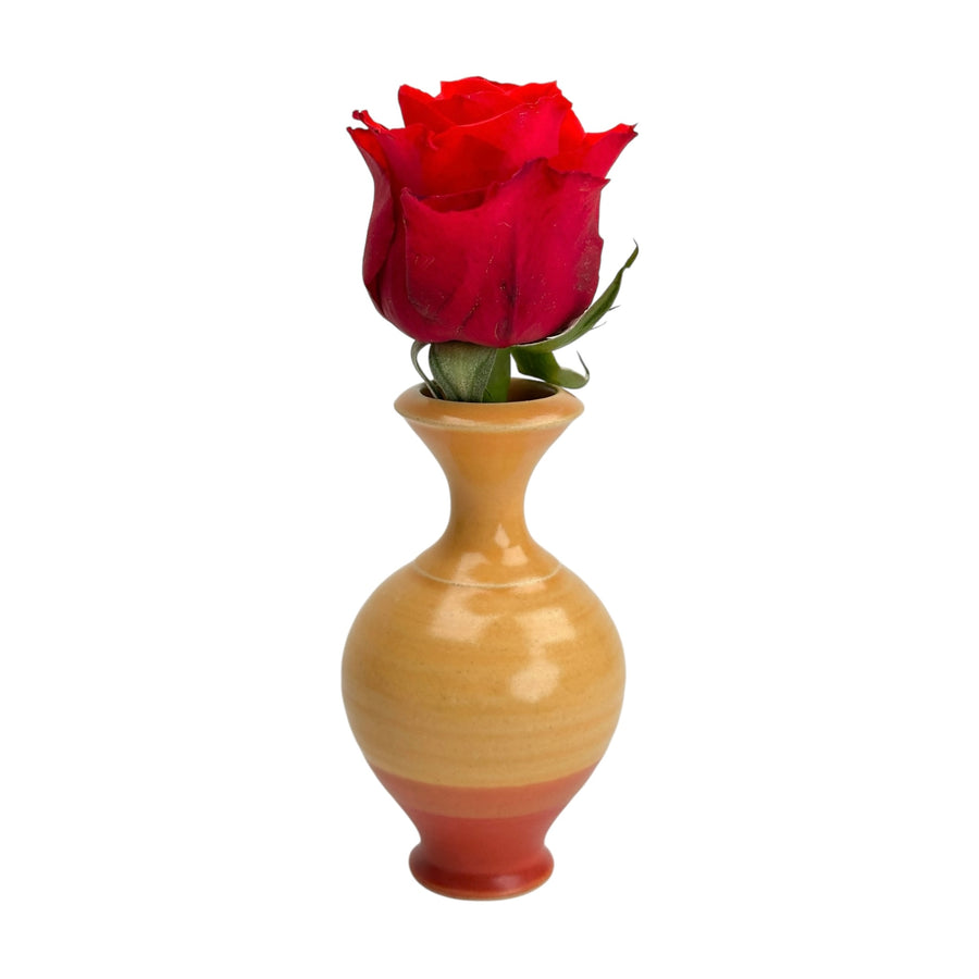 Bud Vase - Yellow/Red