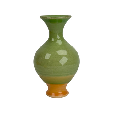 Bud Vase - Green/Yellow