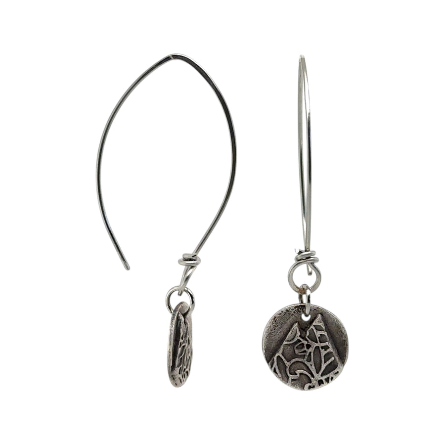 Earrings - Mountain Disk