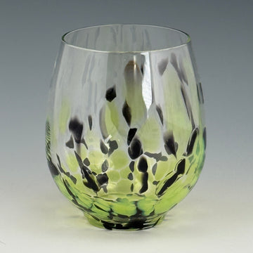 Hand Blown Stemless Glass - Small