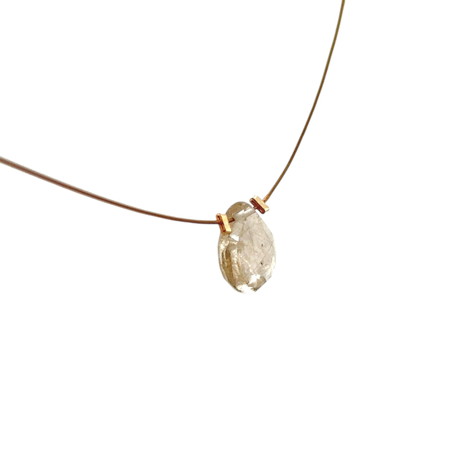 Rutilated Citrine Necklace