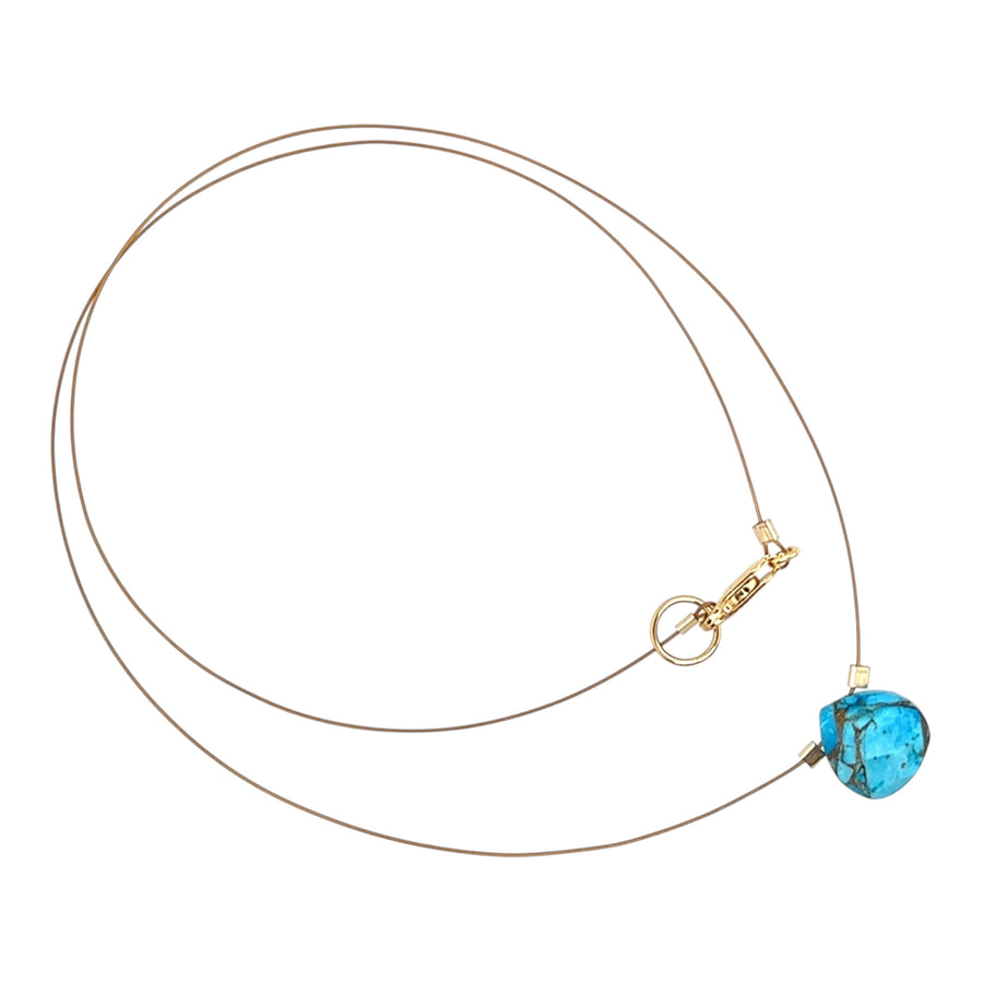Copper Turquoise Necklace