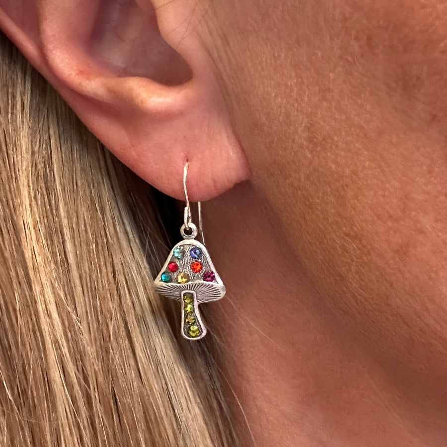 Earrings - Mushroom