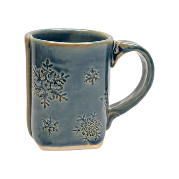 Snowflake Mug - Blue