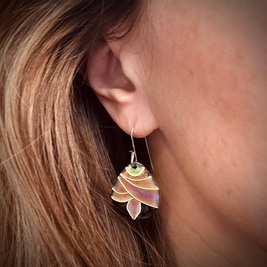 Sweet Pea Blossom - Earrings - Teardrop