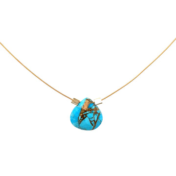Copper Turquoise Necklace