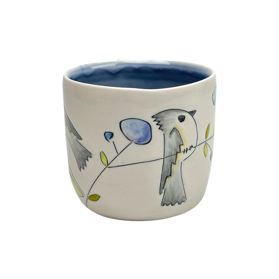 Birds and Blueberries - Mug - Small