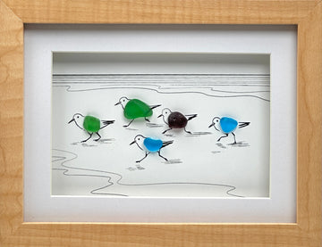 Sea Glass Sandpipers