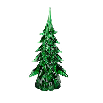 Large Glass Tree - Dark Green