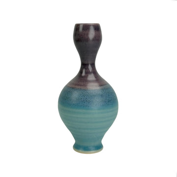 Bud Vase - Purple/Light Blue