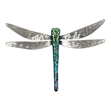 Dichroic Glass Dragonfly