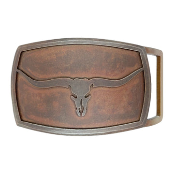 Longhorn Belt Buckle