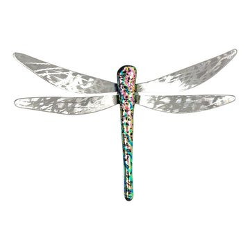 Dichroic Glass Dragonfly