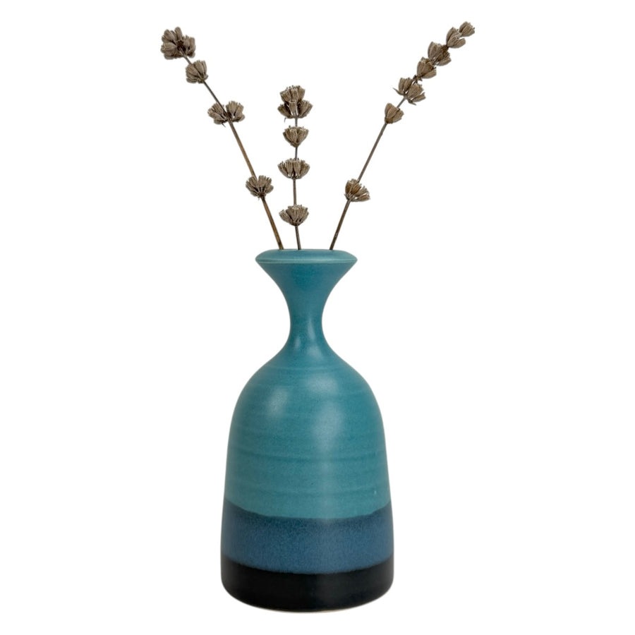 Bud Vase - Turquoise/Dark Blue