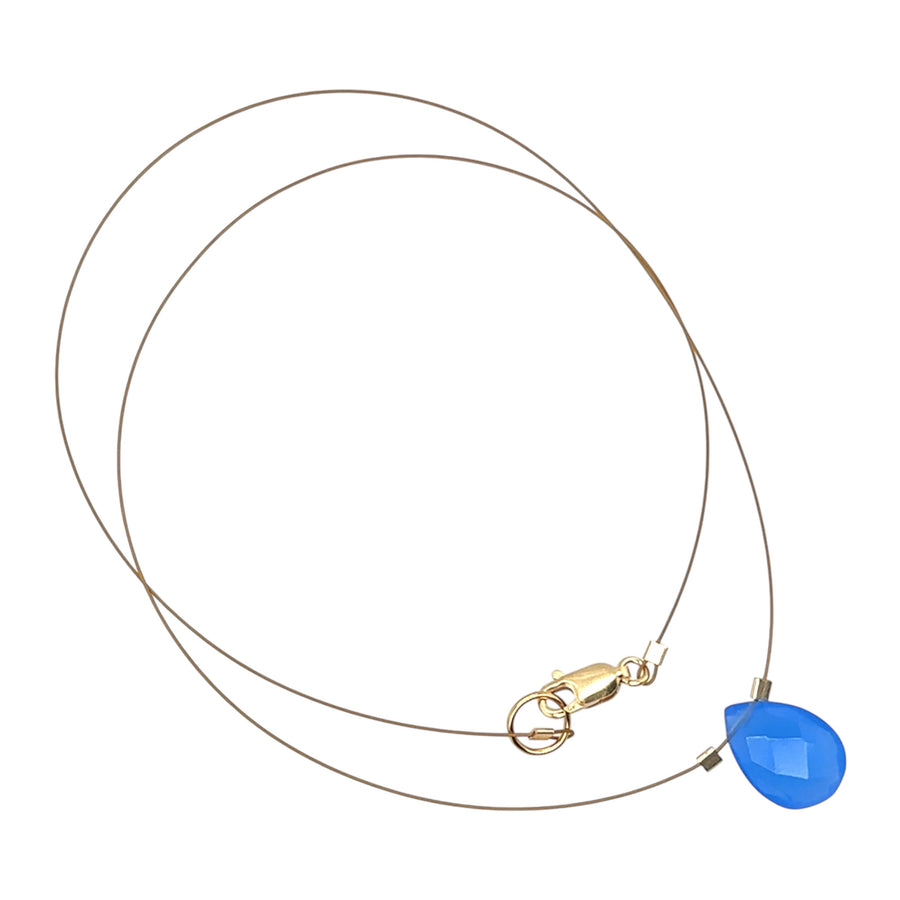 Blue Chalcedony Necklace