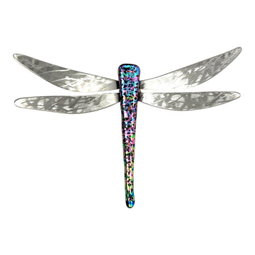 Dichroic Glass Dragonfly