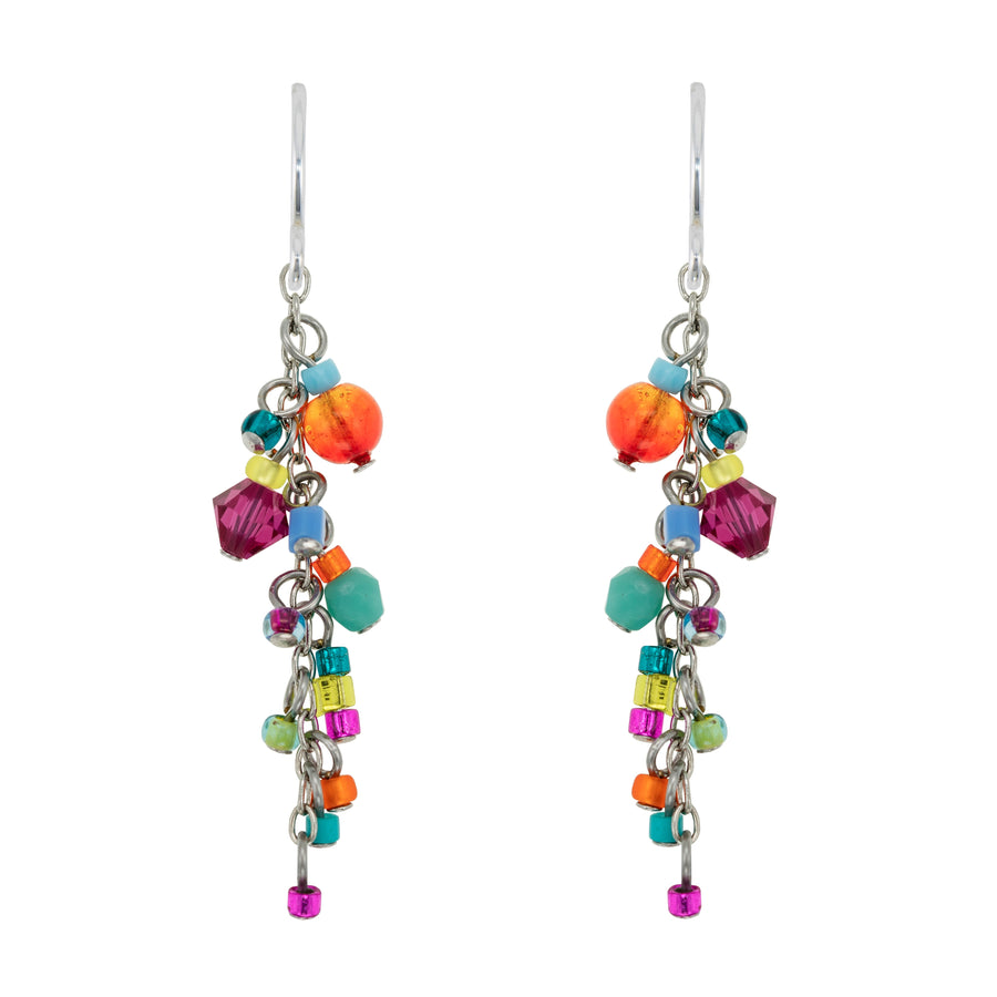 Earrings - Crystal Cascade
