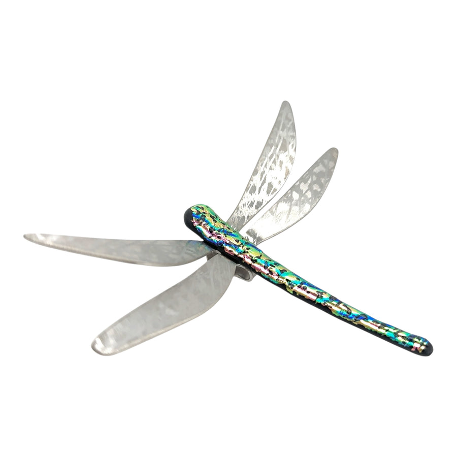 Dichroic Glass Dragonfly