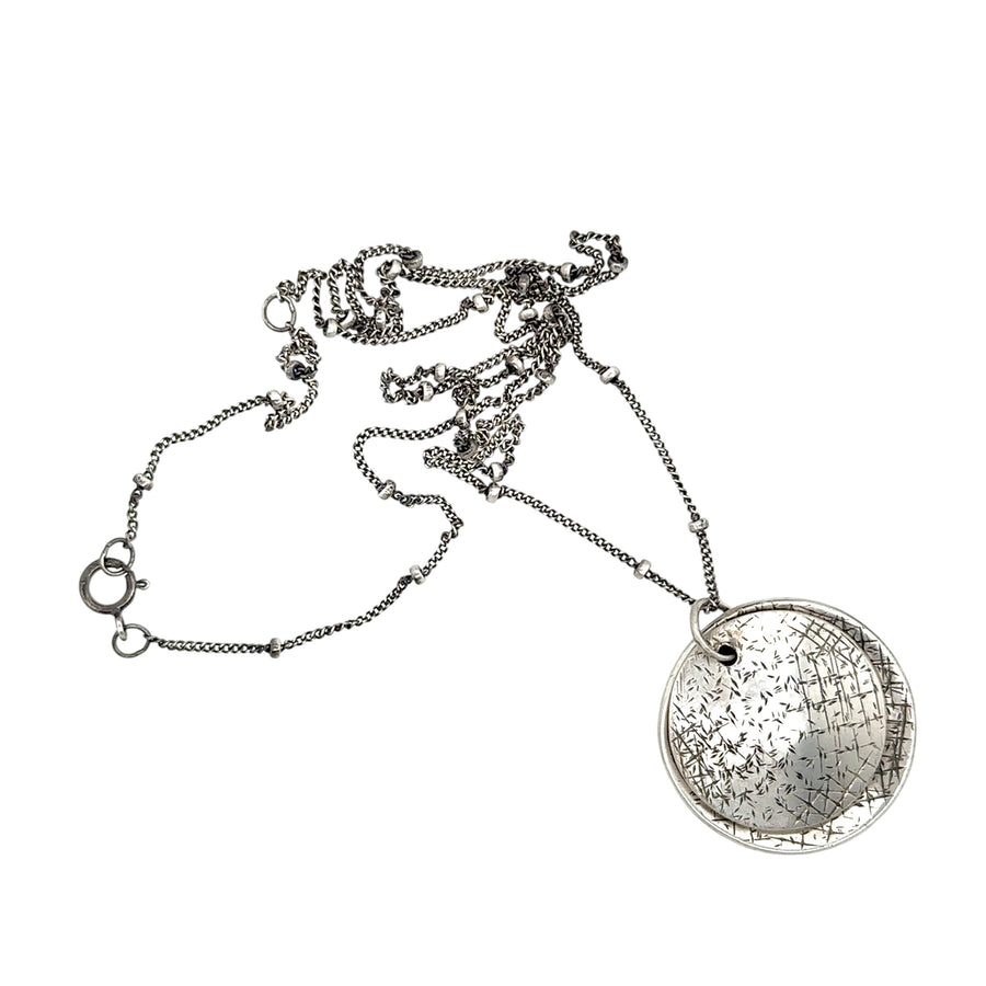 Necklace - Silver Moons