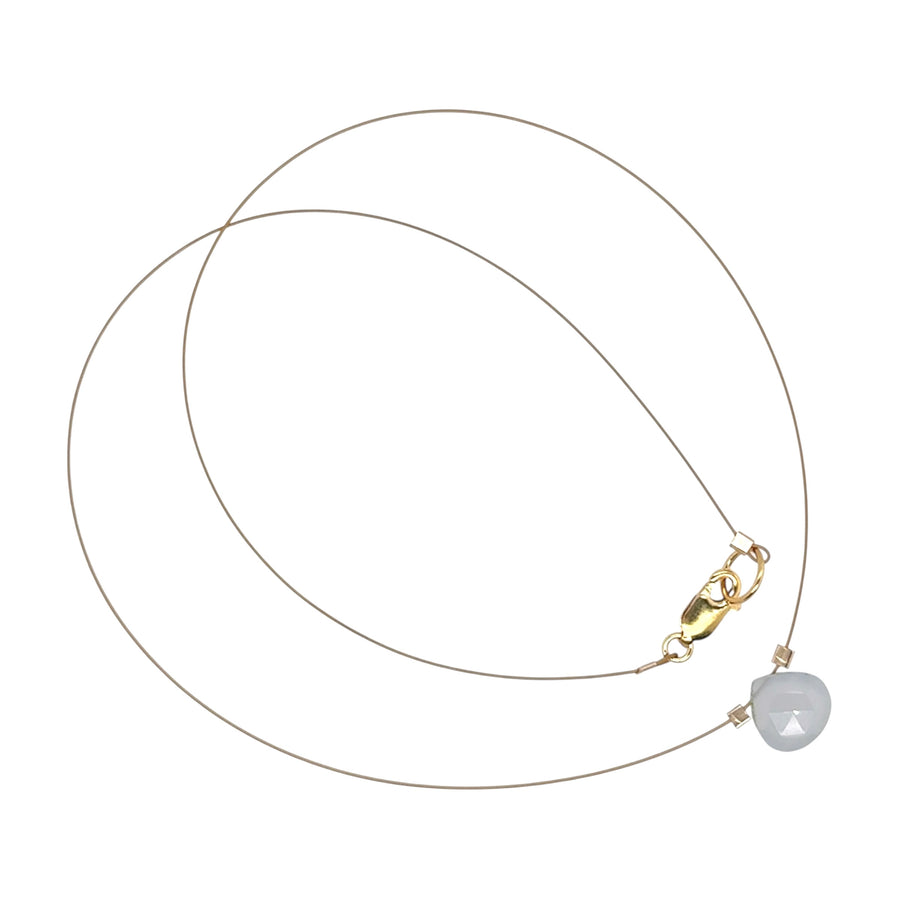 Blue Chalcedony Necklace