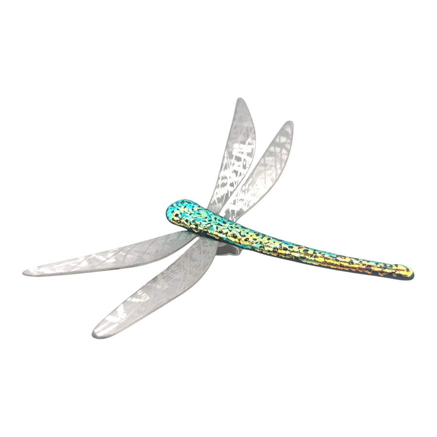 Dichroic Glass Dragonfly
