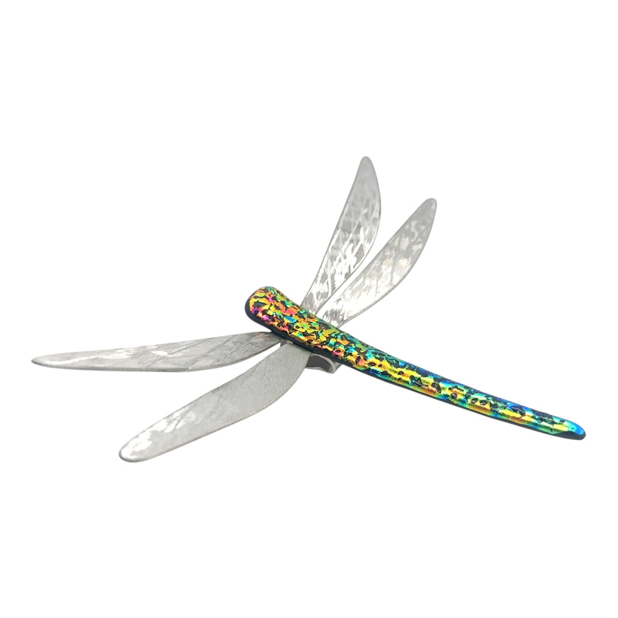 Dichroic Glass Dragonfly