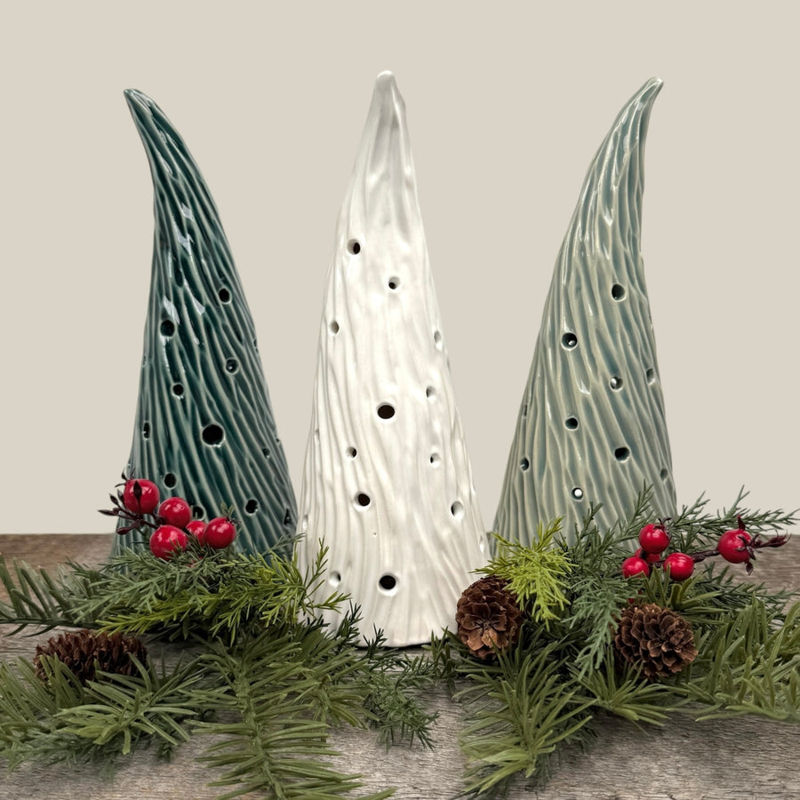 Whimsical Tree - Dark Green