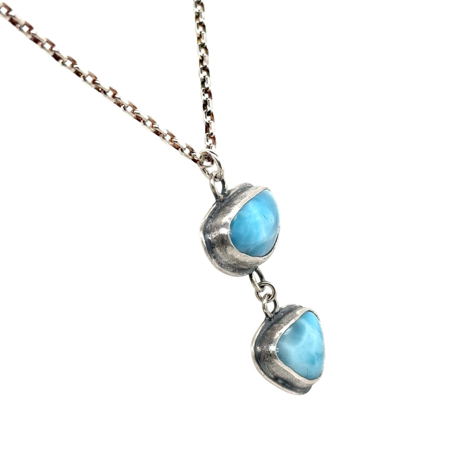 Necklace - Larimar Drop