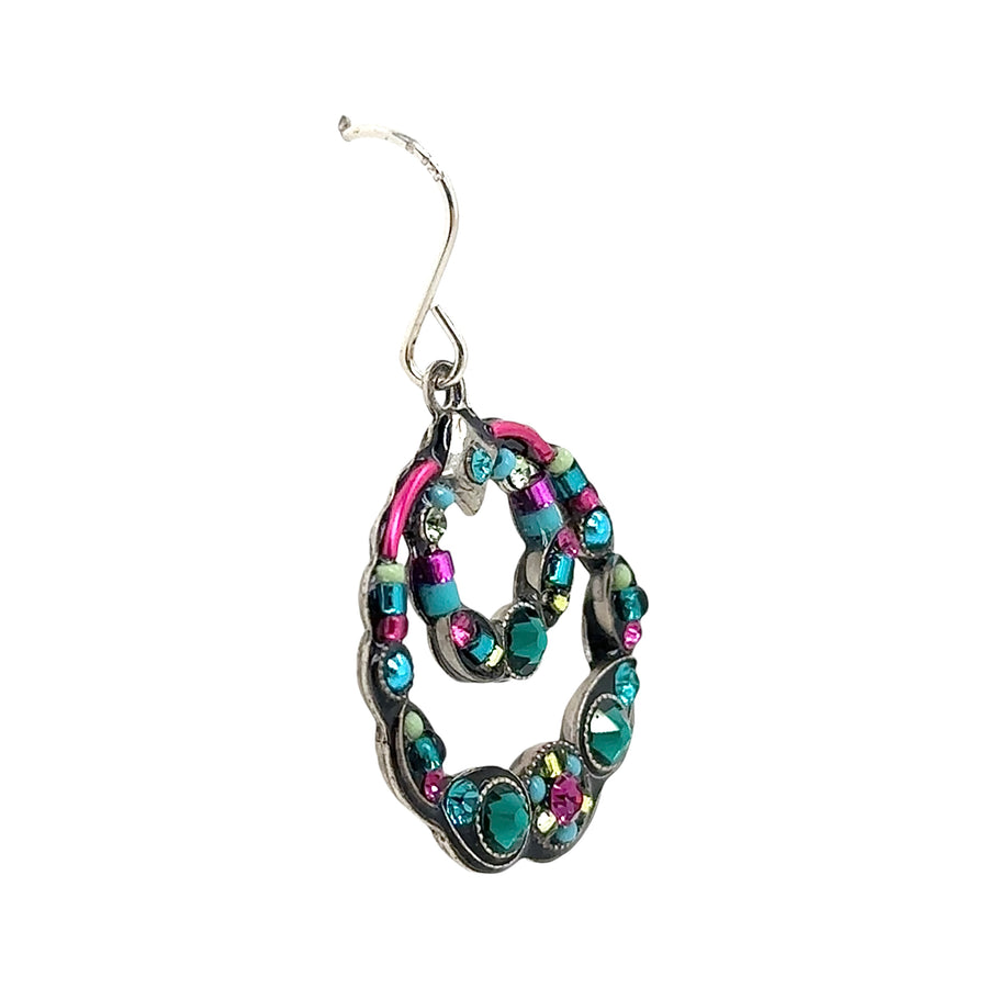 Earrings - Scalloped Hoop