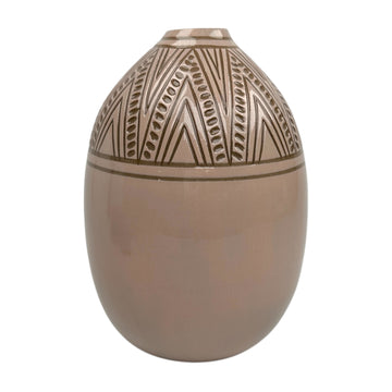 Large Vase - Pink - Geometric