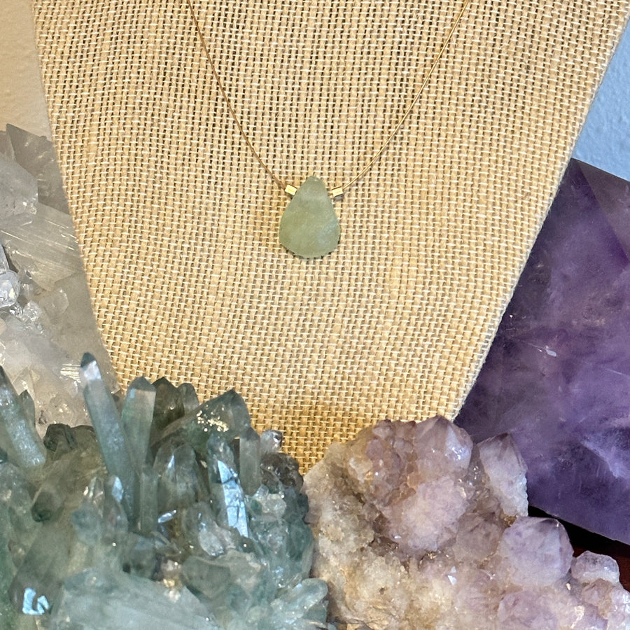 Prehnite Necklace