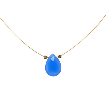 Blue Chalcedony Necklace