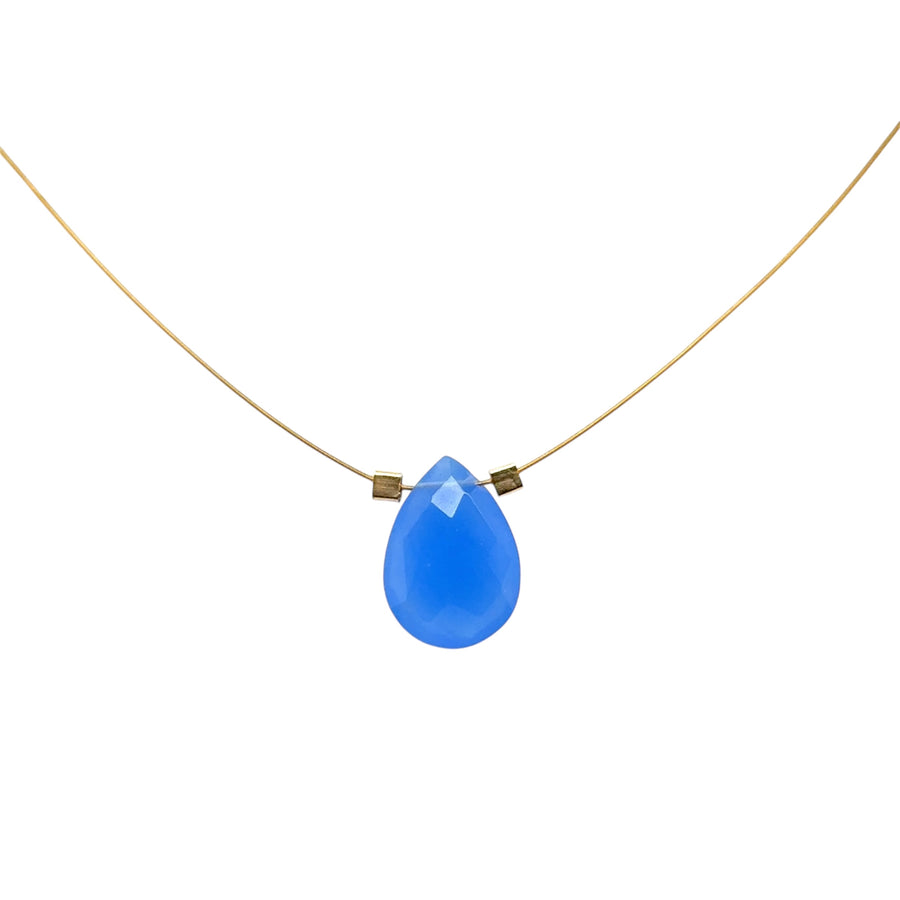 Blue Chalcedony Necklace