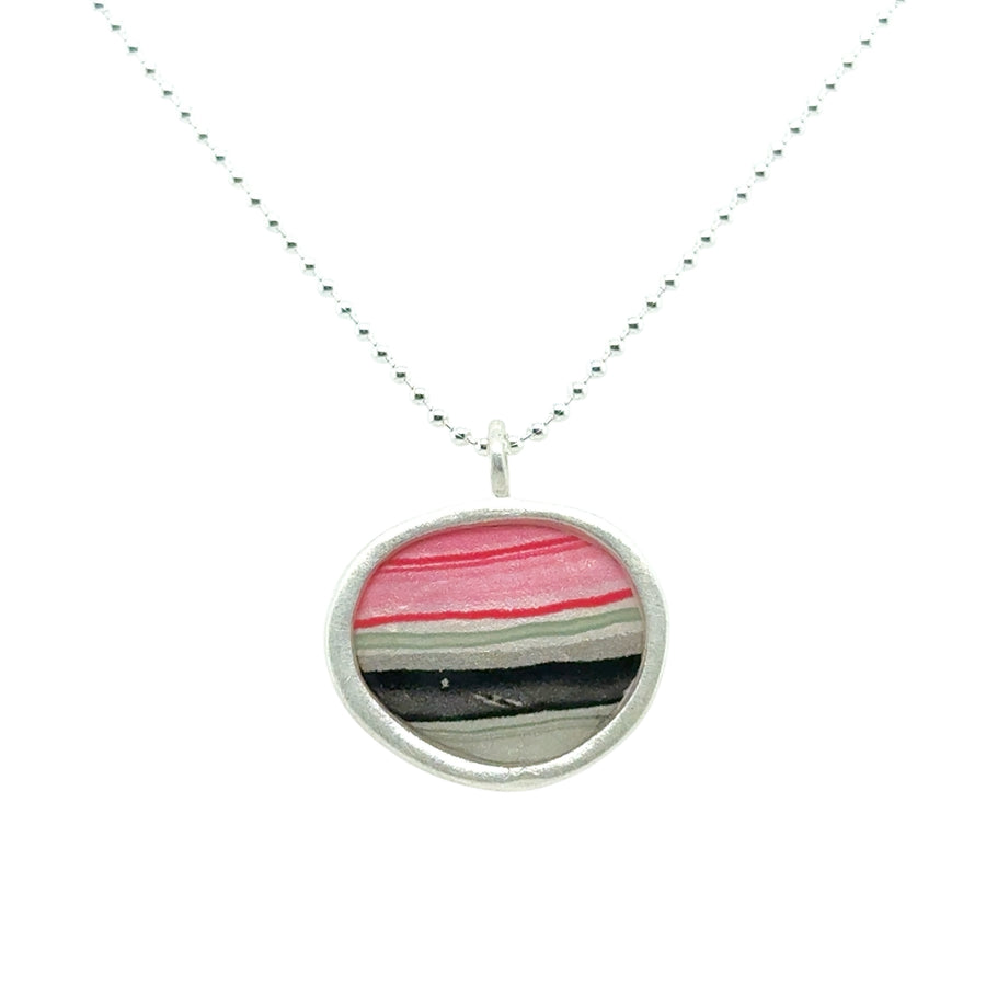 Necklace - Horizontal Beachstone