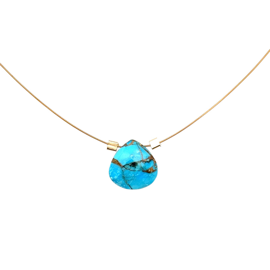 Copper Turquoise Necklace