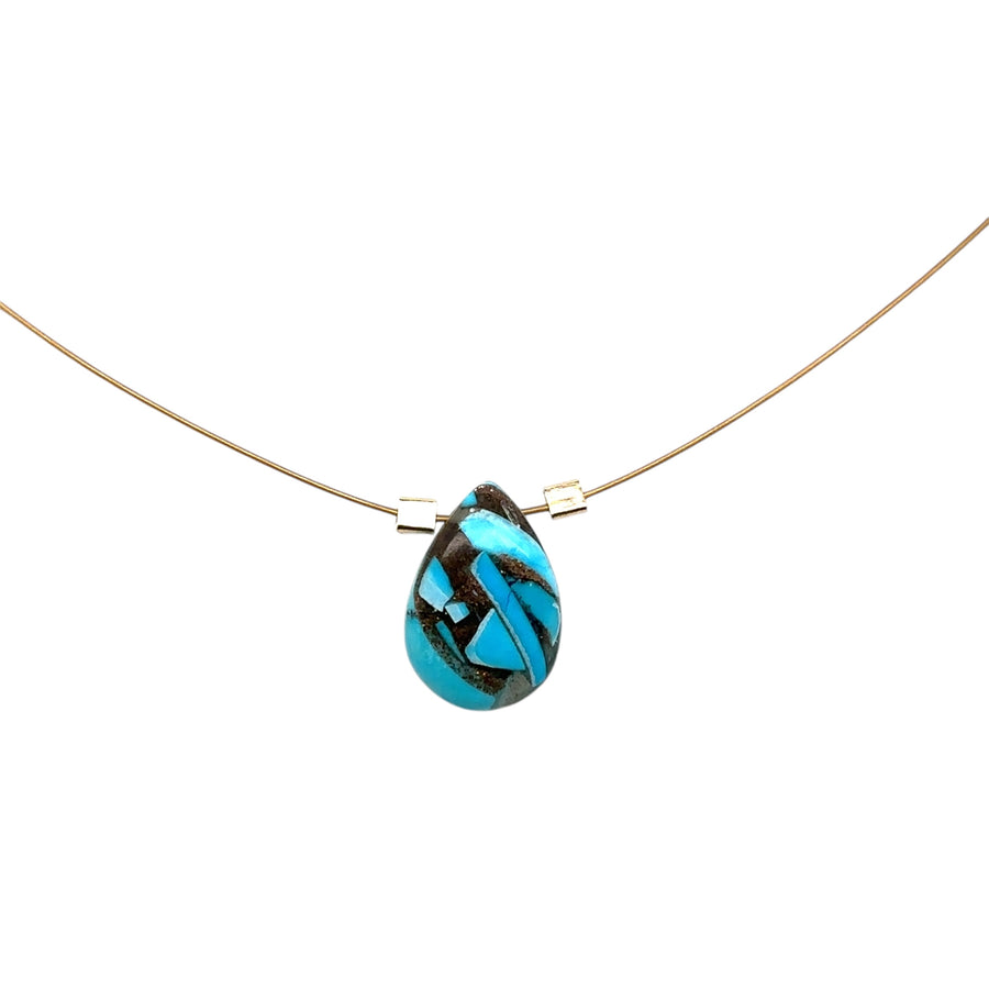 Copper Turquoise Necklace