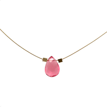 Pink Tourmaline Necklace