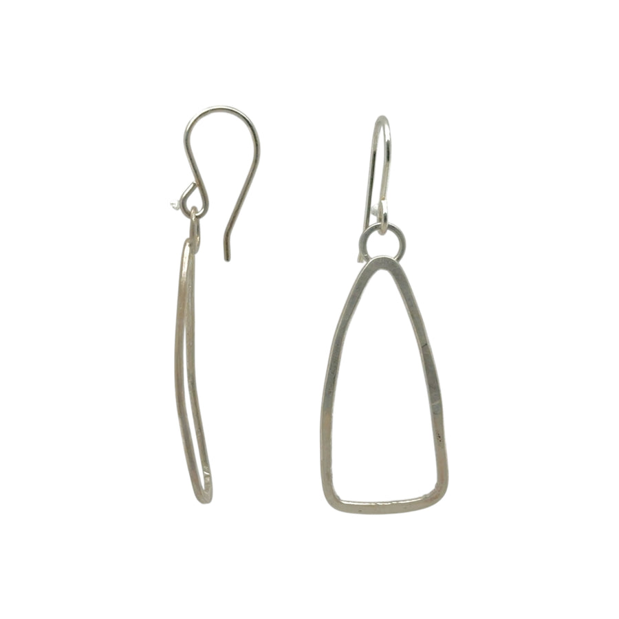 Earrings - Silver Stirrups