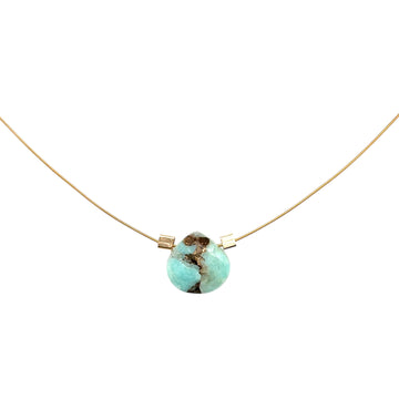 Copper Amazonite Necklace