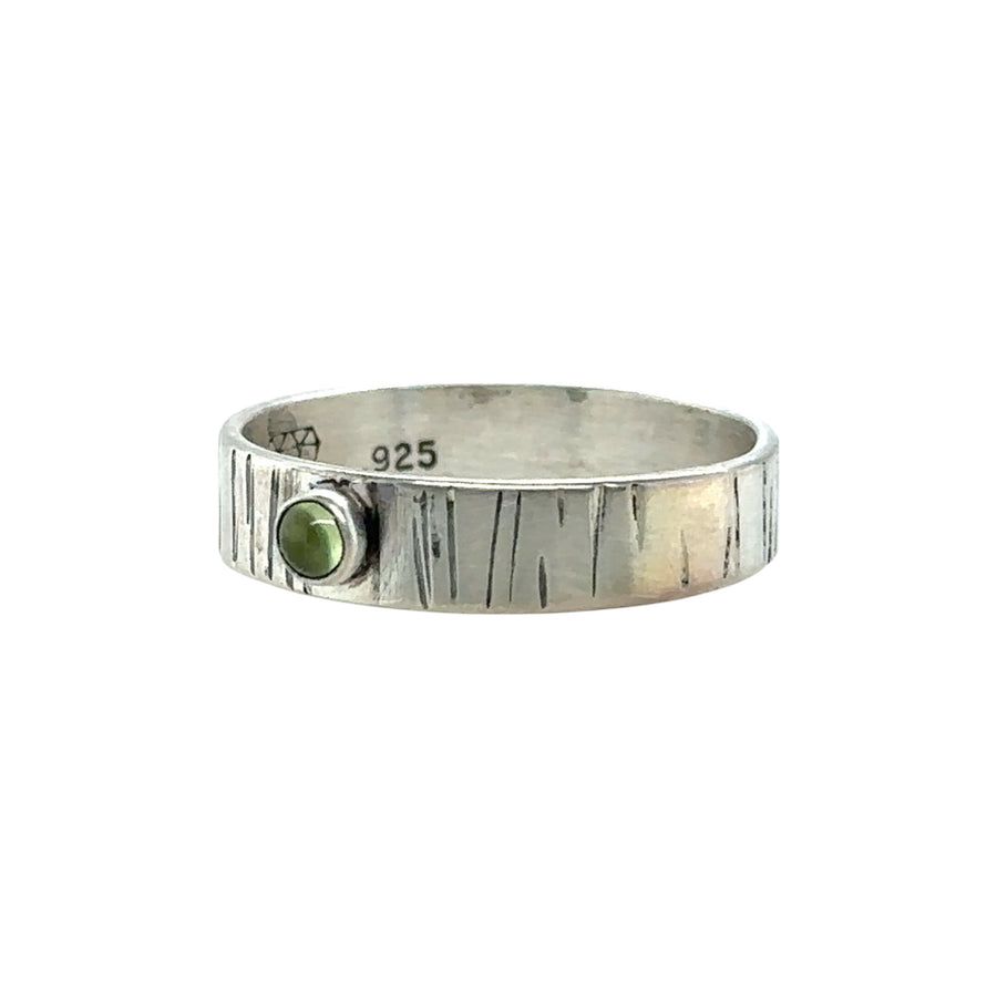 Ring - Green Tourmaline - Size 9.75