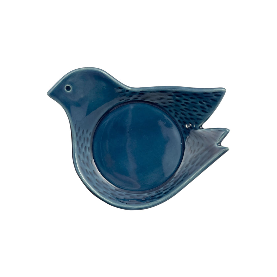 Bird Plate - Small - Blue