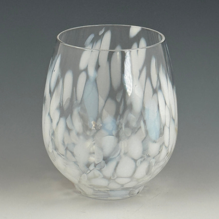 Hand Blown Stemless Glass - Small