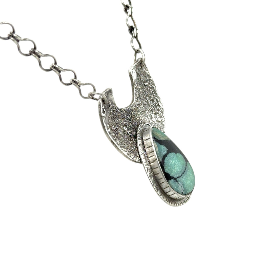 Necklace - Teardrop Turquoise
