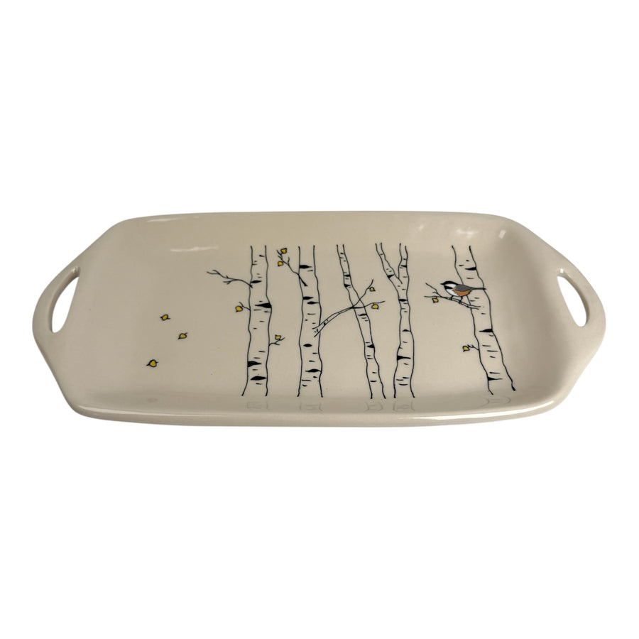 Serving Platter - Chickadee