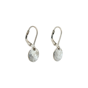Earrings - Hammered Disks