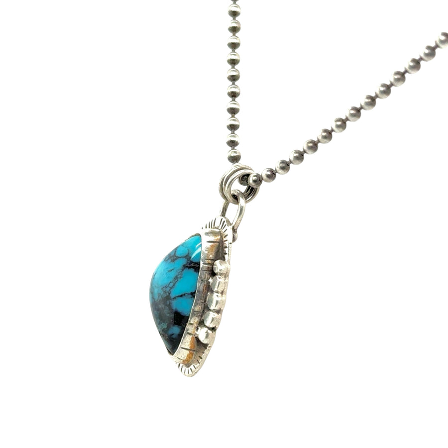 Necklace - Turquoise on Ball Chain