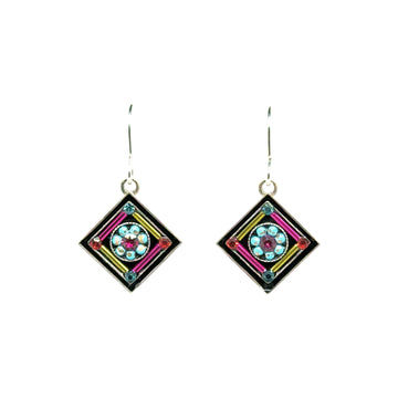 Earrings - Architectural Diamond