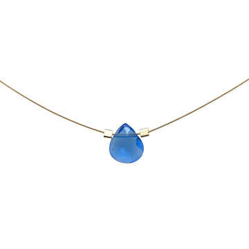 Blue Quartz Necklace